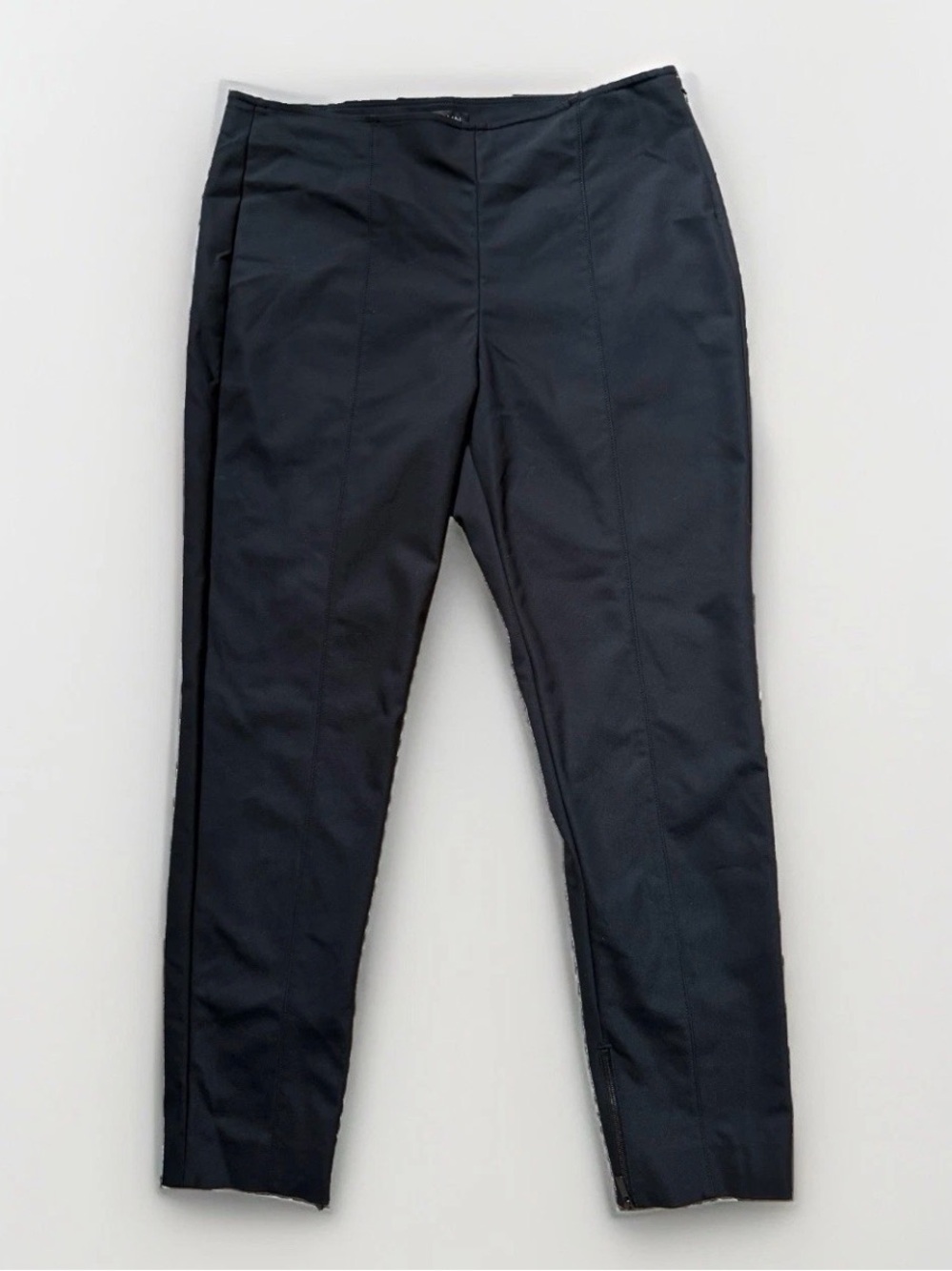 St. John Exclusively for Nordstrom Women’s Size 12 Black Dress Pants Ankle Zip